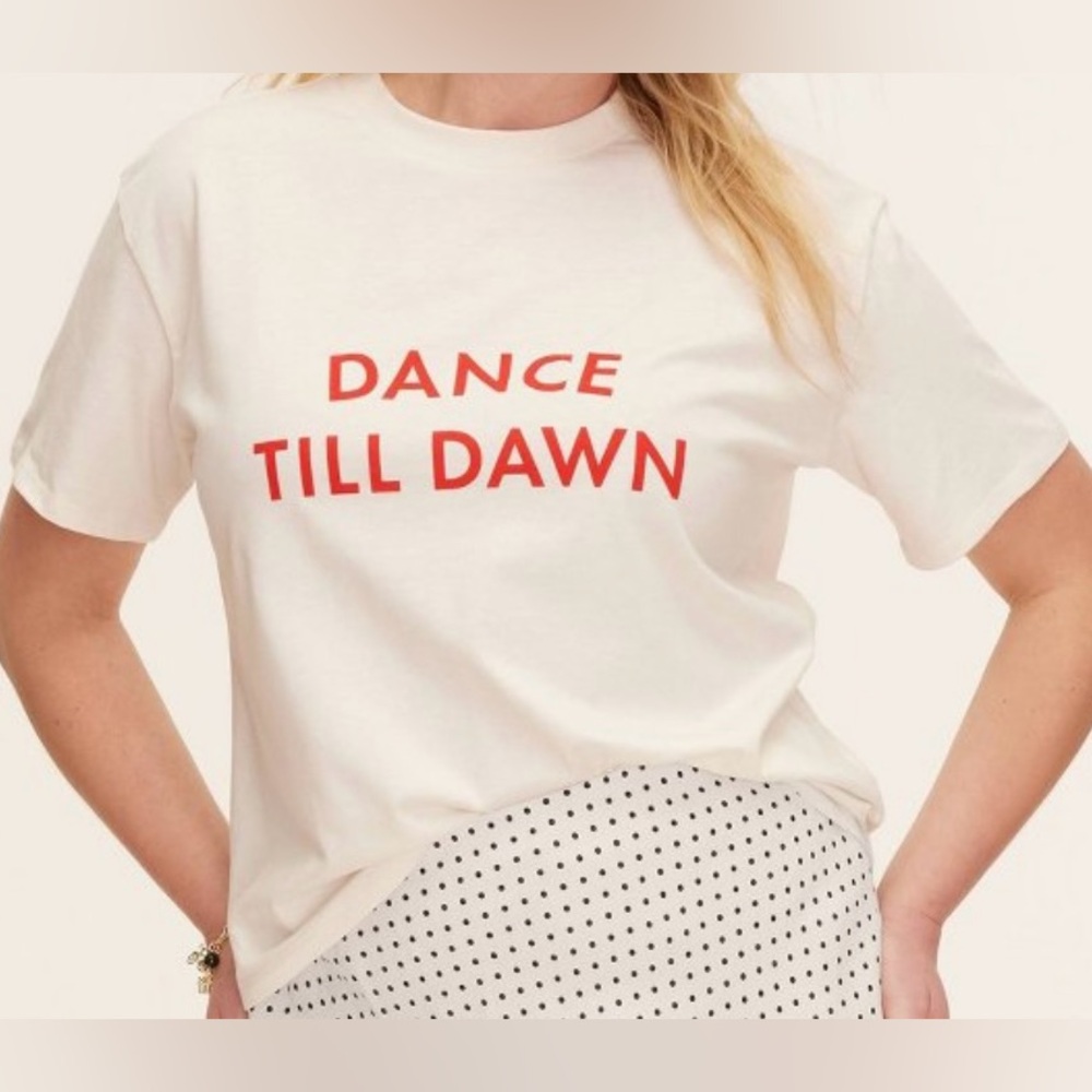 Kate Spade New York x Target Dance Till Dawn T-Shirt Size Medium New